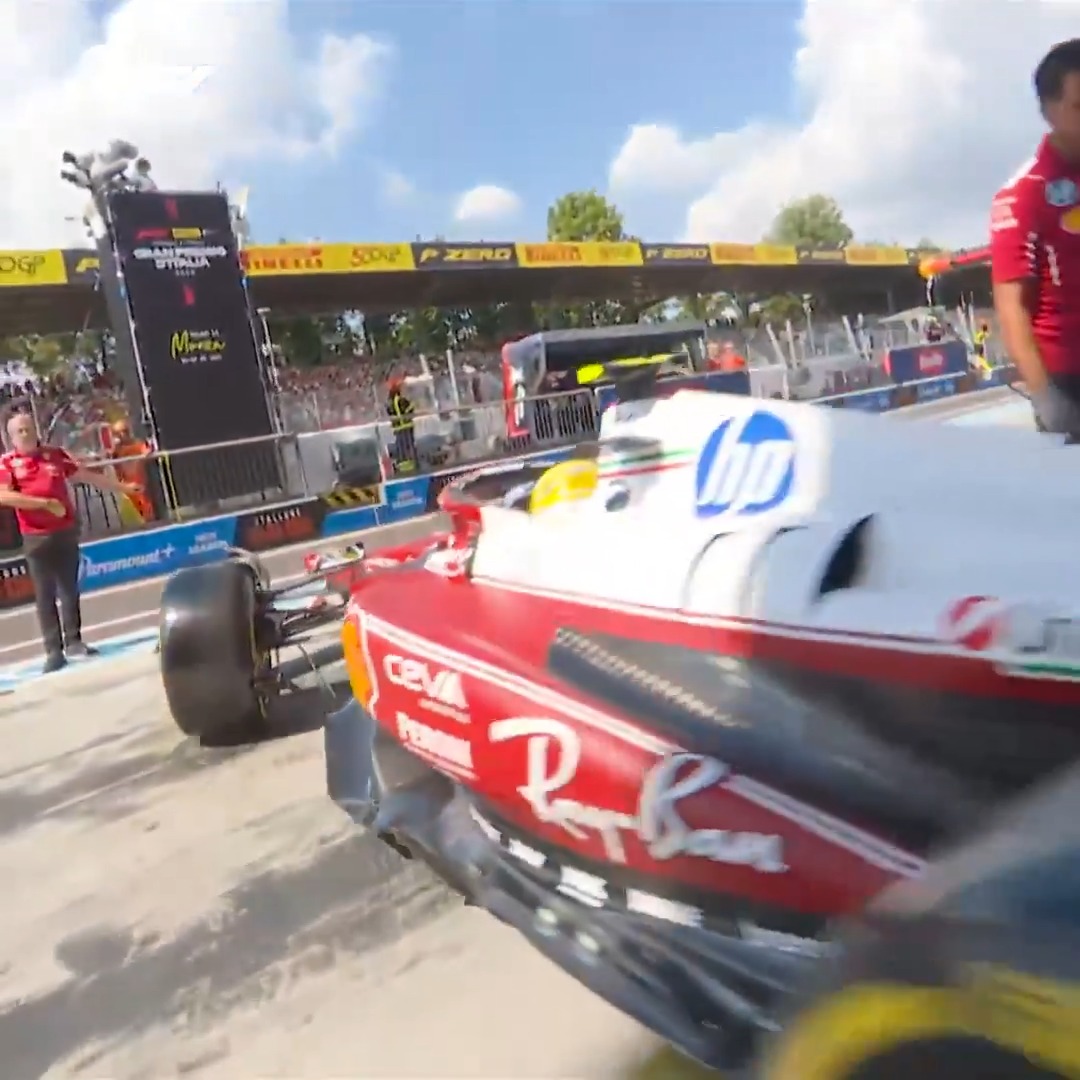 The SF-25 is sporting a special livery this weekend ๐ It's inspired by Niki Lauda's 312T, the legendary car that powered the Austrian to his first world title 50 years ago โค๏ธ๐ค #F1 ItalianGP Scuderia Ferrari HP