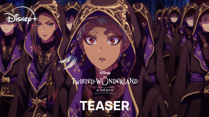 Bem-vindos a um mundo mágico, apresentando os vilões da Disney em novas formas. #TwistedWonderland, nova série, em 29 de outubro no #DisneyPlus.