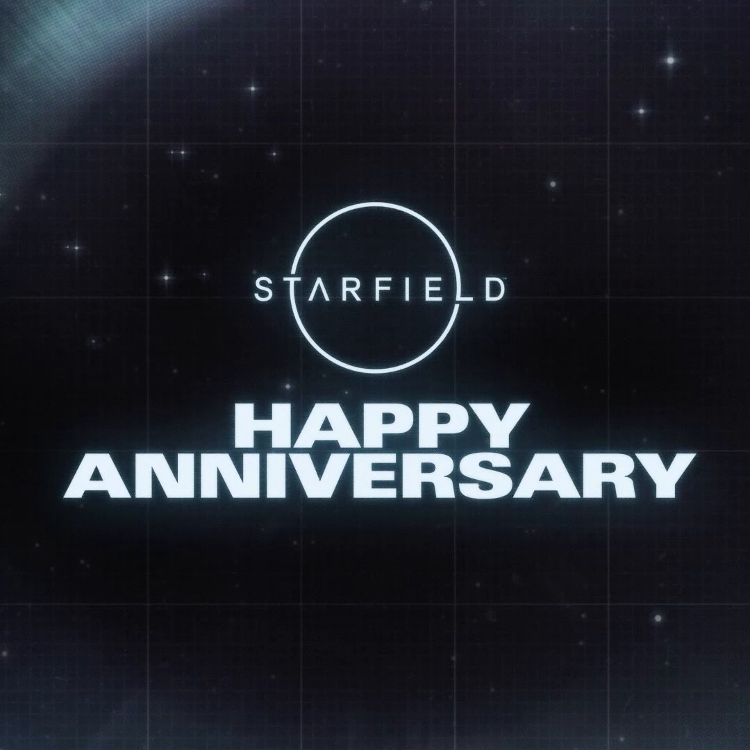 Celebrating two incredible years in the #Starfield 🌌 Thank you to everyone who has explored the Settled Systems with us. We look forward to the adventures yet to come.