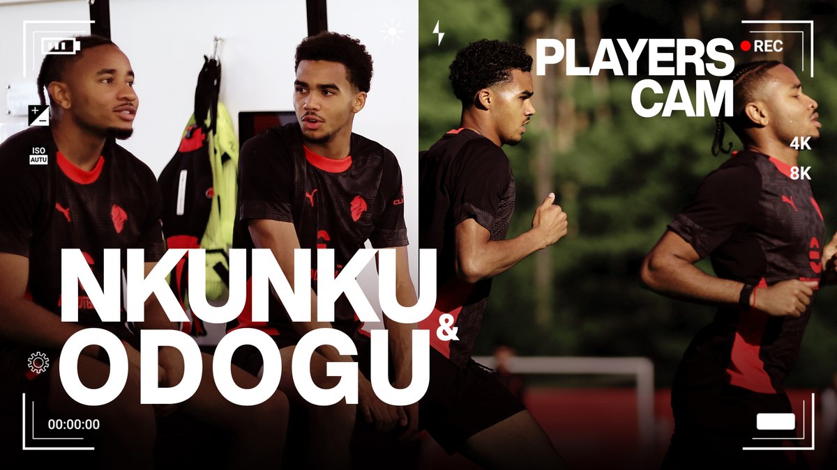 Nkunku and Odogu: first week, first moments, first memories 🔴⚫ Watch more on our YouTube channel 📺