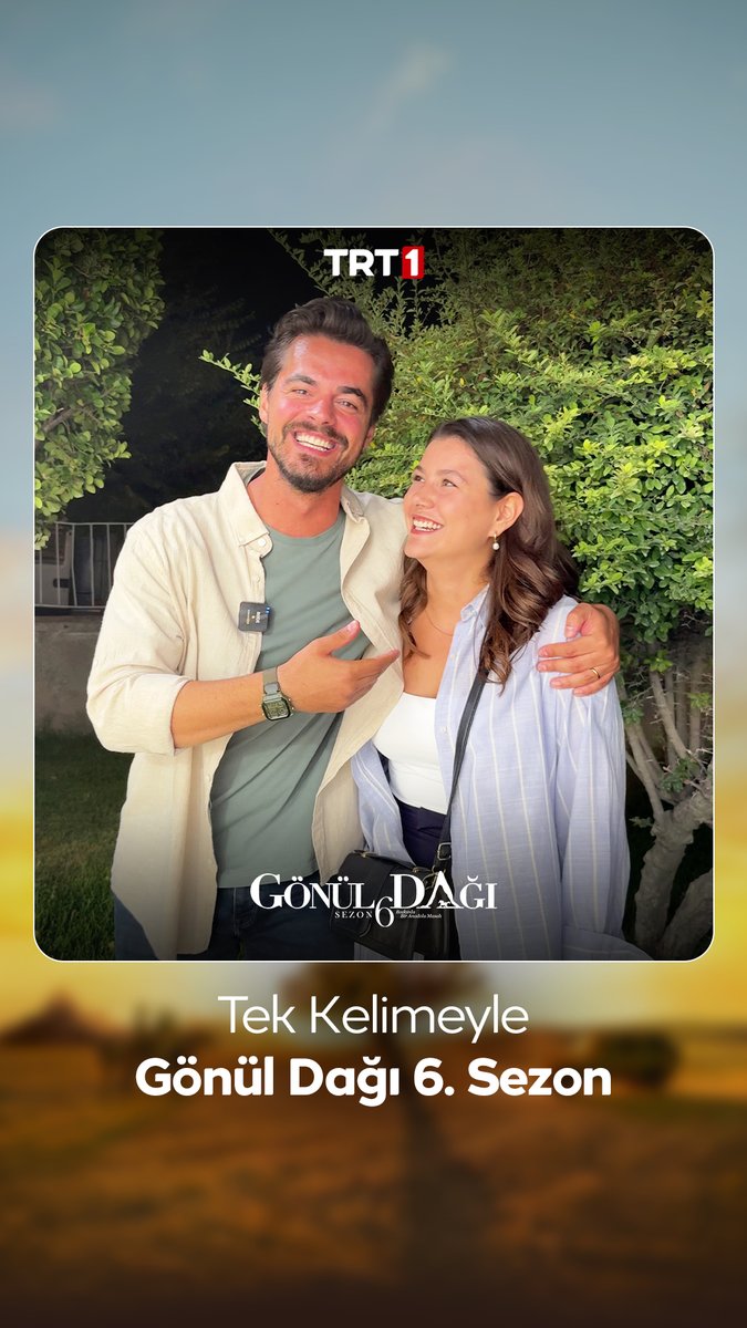 Gönül Dağı’nın 6. sezonunu tek kelimeyle anlatsaydık, bu hangi kelime olurdu? Sizler için sorduk! Sürpriz sonlu… Gönül Dağı yeni sezonuyla her cumartesi 20.00'de TRT 1'de! Gönül Dağı