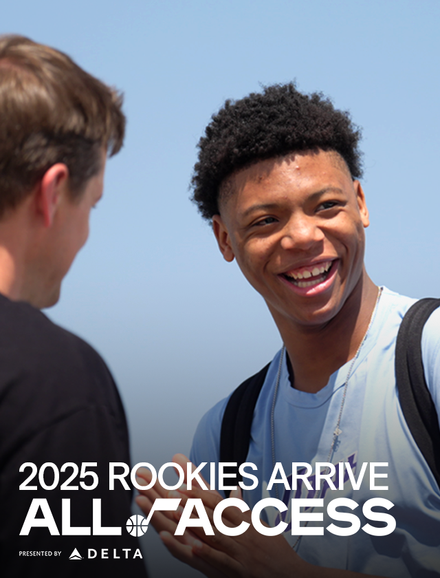 "Things work out for a reason." For the first time, go behind-the-scenes with the Utah Jazz draft picks as they go from NY to SLC and play in their first Summer League games ✈️🏀 Watch now 📺 #JazzAllAccess | Delta