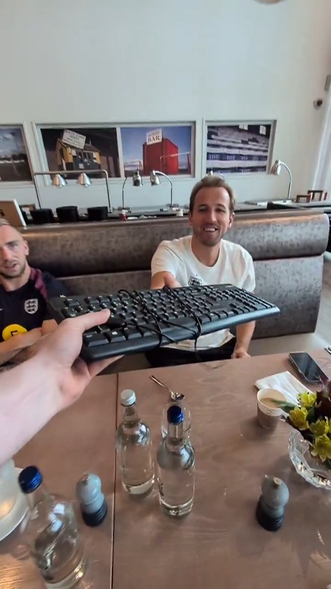 The final item was worth the wait. Right, Harry Kane? 😂