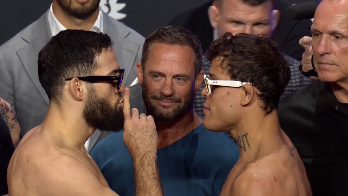 Imavov vs Borralho yüzleşme 🔥#UFCParis