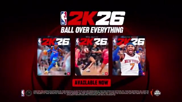 Happy #2KDay to all who celebrate 🏀 #NBA2K26 is now available worldwide!
