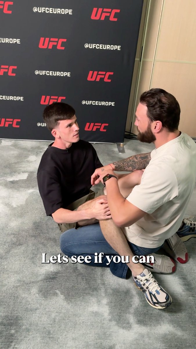 Ryan tests his triangle on Paul Craig 😵‍💫 #UFCParis | Saturday, 6PM | LIVE on TNT Sports &amp; discovery+
