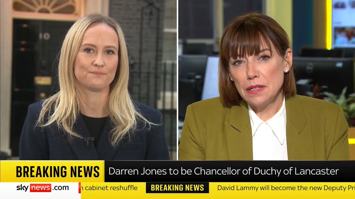 "This is quite a considered reshuffle... and an attempt to reset. "You cannot claim tonight that he is not a Prime Minister prepared to act decisively," says Sky's Beth Rigby as Keir Starmer conducts his first major cabinet reshuffle.
