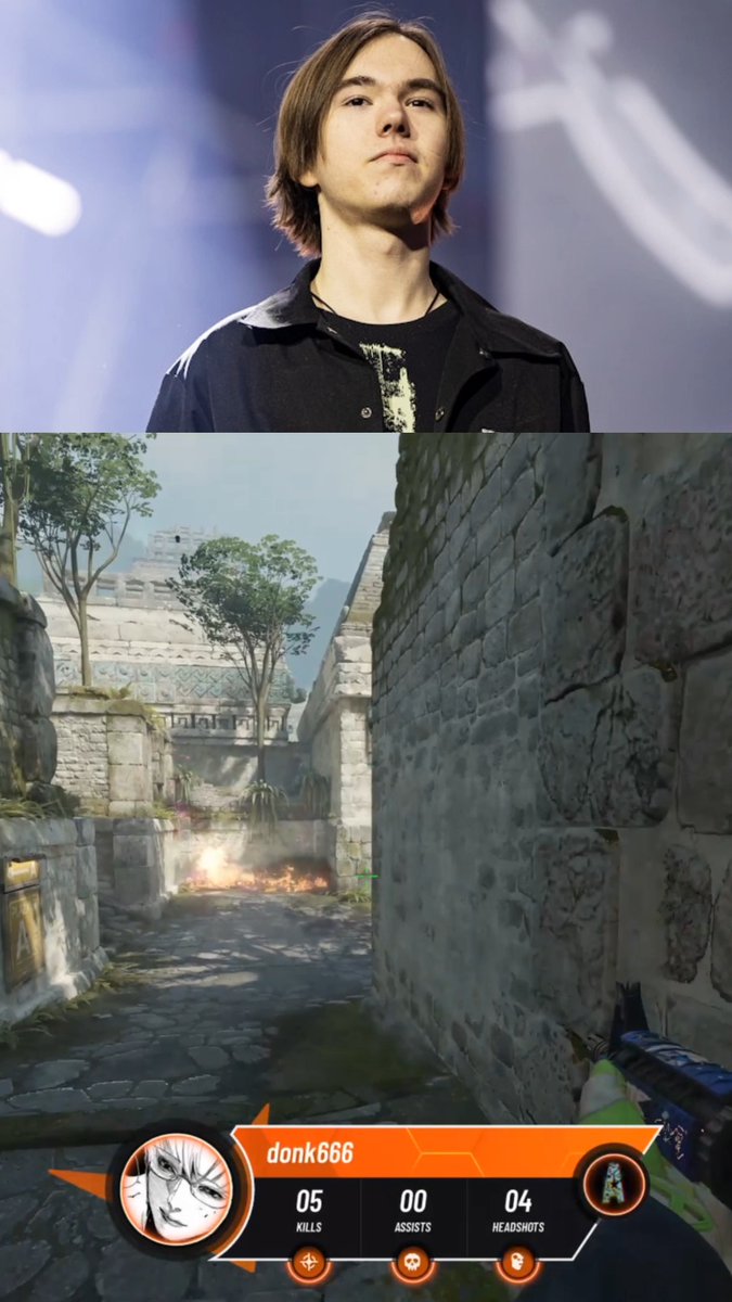 .donk1337 turns a round into a masterclass. A flawless ace.