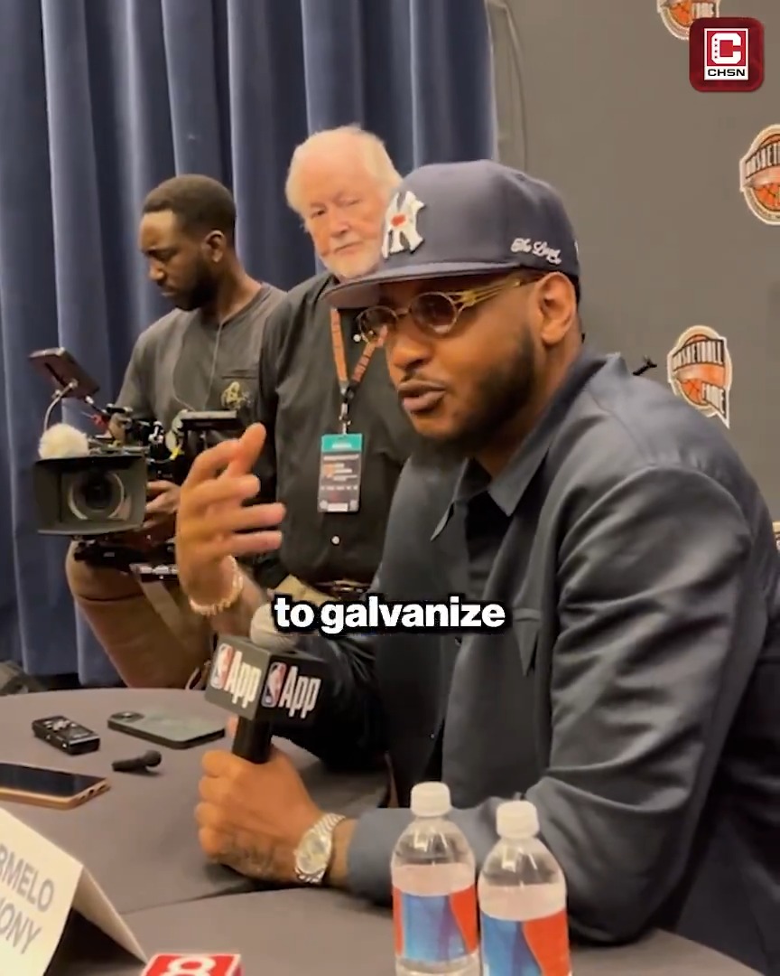 "I got an understanding of what made him so great." Fellow Hall of Fame Class of 2025 Inductee Carmelo Anthony talks his experience playing for Billy Donovan: