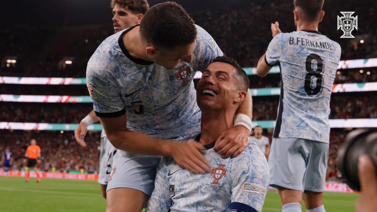 #OTD Há um ano, Cristiano Ronaldo e o 𝗚𝗢𝗟𝗢 𝟵𝟬𝟬 na carreira 🐐✨ #FazHistória | Cristiano Ronaldo