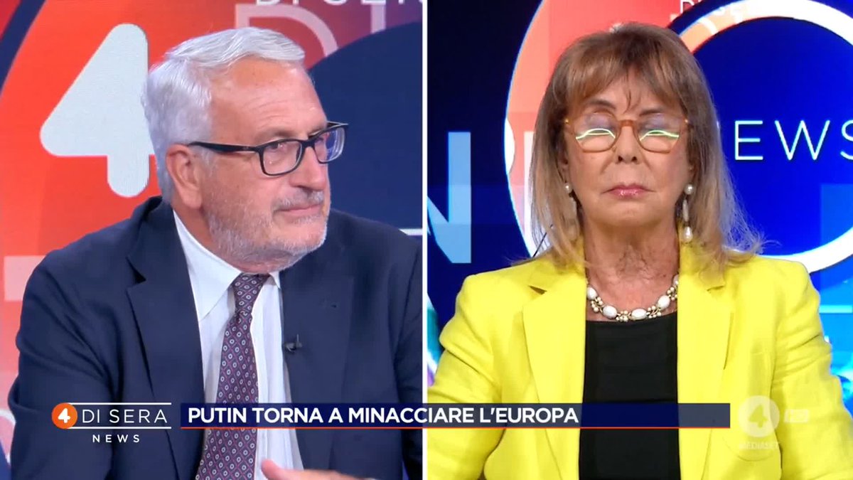 "La Lega ha sempre votato contro la Russia" Antonio Maria Rinaldi a #4disera news in diretta su #Rete4 e in streaming su Mediaset Infinity