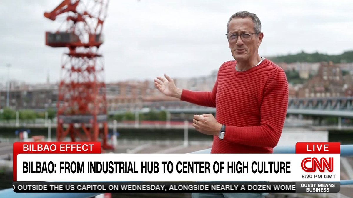 Richard Quest explores the impact the Guggenheim has had on Bilbao's economic turnaround.