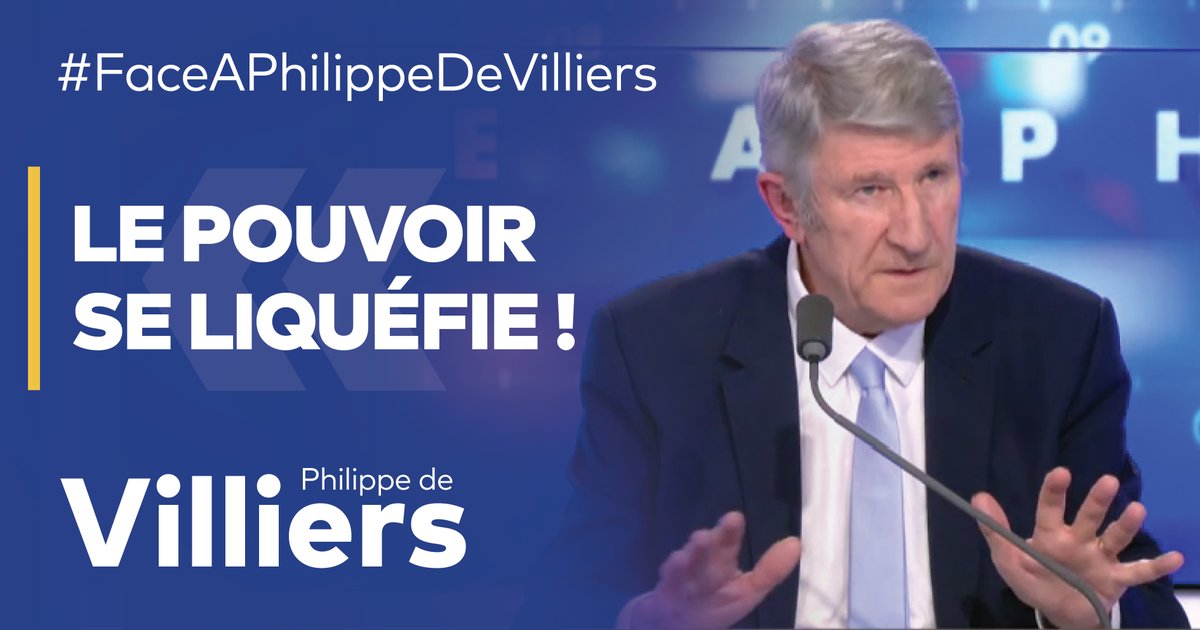 🎙 Nous traversons une crise existentielle : le pouvoir se liquéfie ! Je reviens pour vous sur quatre événements estivaux qui en sont l’illustration frappante. 🔗 Emission complète : #FaceAPhilippeDeVilliers #FADV #CNews