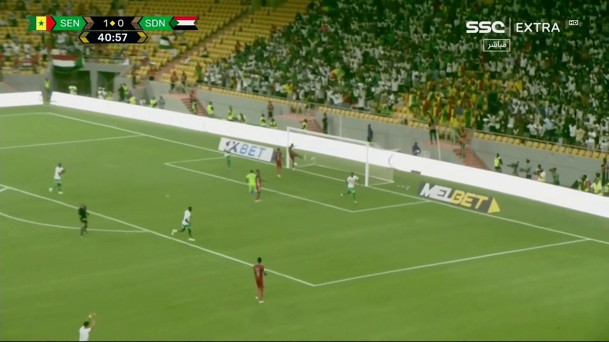 🚨🚨🚨🚨🚨🚨🚨 هذه ليست تمريرة من لاعب في خط الوسط! أسيست خياااااالي من 'كوليبالي' في الهدف الثاني لمنتخب بلاده السنغال أمام السودان 🤯💙
