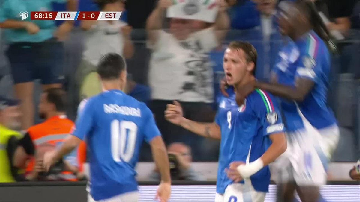🇮🇹🧨 Latigazo y a cobrar, by Mateo Retegui, el ‘9’ de Italia, su ¡7MO GOL! con la Azzurri para alcanzar al mismísimo Paolo Maldini. Ah, y ya suma 17 GOLES en 29 partidos en lo que va del año. ⚠️