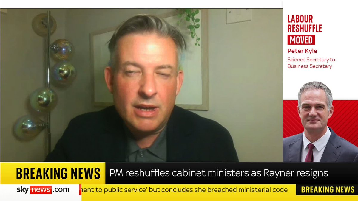 Angela Rayner's resignation as deputy prime minister and housing secretary is a 'blow to the Labour government', former shadow paymaster general Jonathan Ashworth tells Sky's Matt Barbet 📺 Sky 501, Virgin 602, Freeview 233 and YouTube