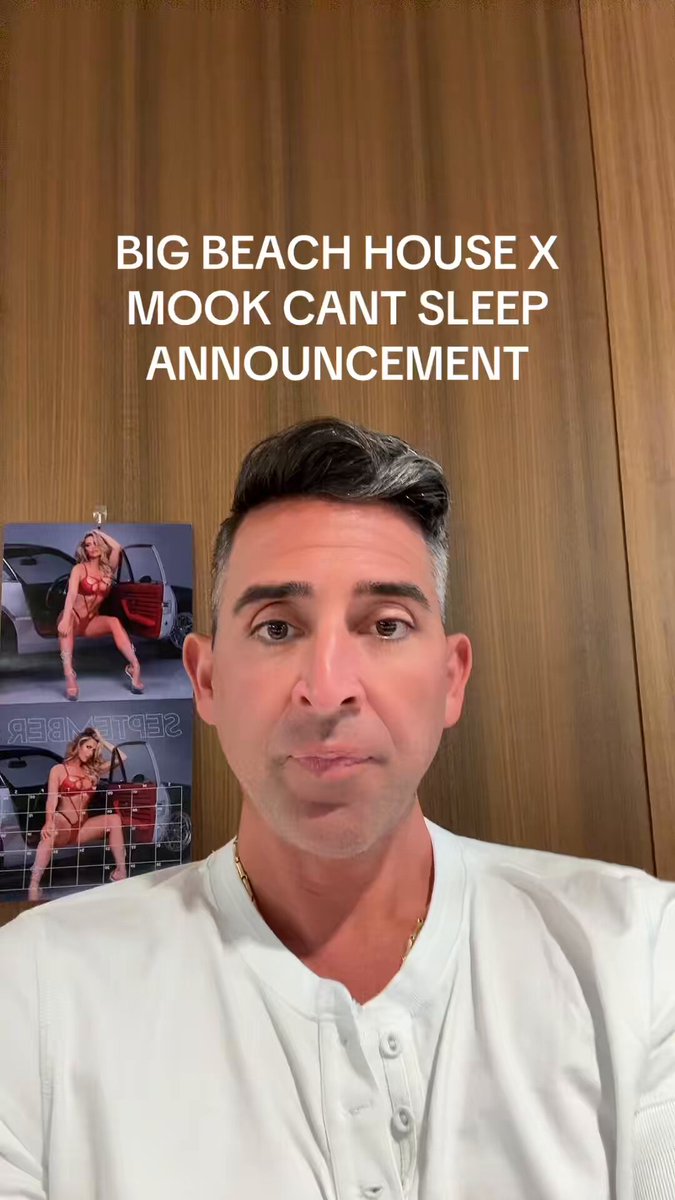 Next Wednesday 9/10, 8pm Central, we’re having a little @StoolBeachHouse watch party on Mook Can’t Sleep. Laughs, stories, and live call ins. Tune in