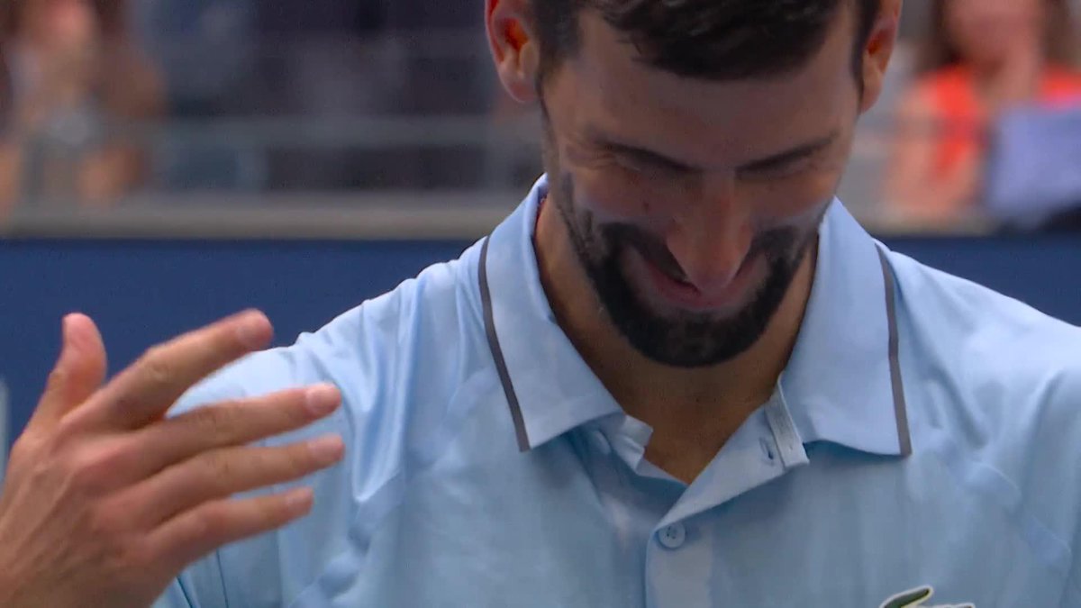 NOVAK DJOKOVIC. We are not worthy.