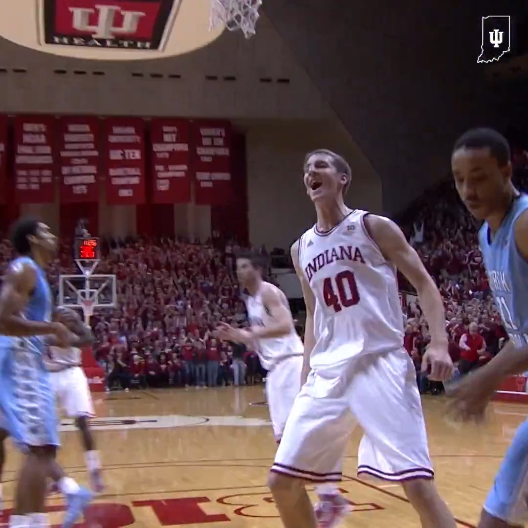 Just a Hall of Famer from Indiana. Welcome to the Indiana University Athletics Hall of Fame, Cody Zeller! 🙌