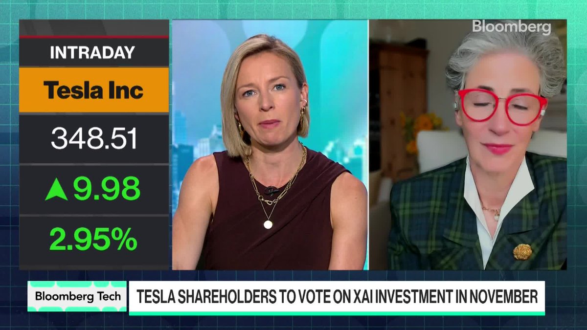 Investors will be happy to pay Elon Musk $1 trillion, says AleXandra Merz 🇺🇲 because “if he gets it, we've got it"