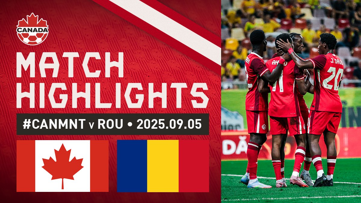 Match highlights // Faits saillants ๐จ๐ฆ 3-0 ๐ท๐ด #CANMNT