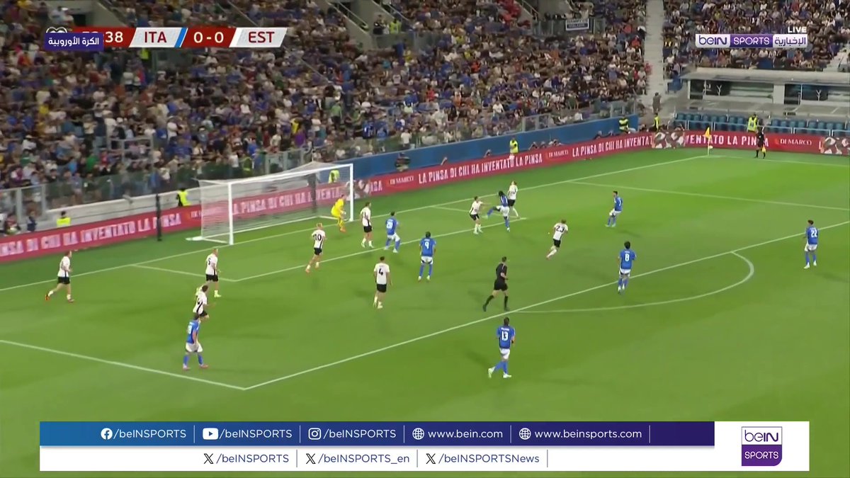 🟣🎥 تقرير خاص | إيطاليا 🇮🇹 تحقق انتصاراً عريضاً على ضيفتها إستونيا 5 - 0 ضمن مباريات المجموعة التاسعة للتصفيات الأوروبية المؤهلة لكأس العالم، هو الأول للأدزوري بقيادة مدربه الجديد جينارو غاتوزو 🎙️تقرير | وائل البزرة Wael Albezreh | وائـل البـزرة