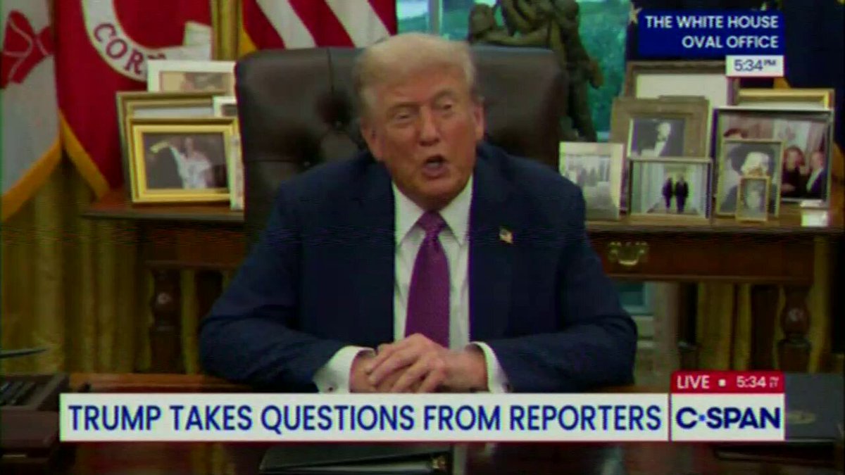 🚨 BREAKING: President Trump pushes back on Florida removing all vaccine mandates, including for schoolchildren. He says some vaccines are a must. "I think we have to be careful. You have some vaccines that are so amazing. The Polio vaccine I think is amazing. A lot of people think that COVID [vax] is amazing. You know, there are many people that believe strongly in that." "But you have some vaccines that are so incredible. And I think you have to be very careful when you say that some people don't have to be vaccinated. It's a very tough position." "Initially, I heard about it yesterday. And it's a tough stance. You have vaccines that work. Just pure and simple, they work. They're not controversial at all. And I think those vaccines should be used otherwise some people are going to catch it and they endanger other people. And when you don't have controversy at all, people should take it."