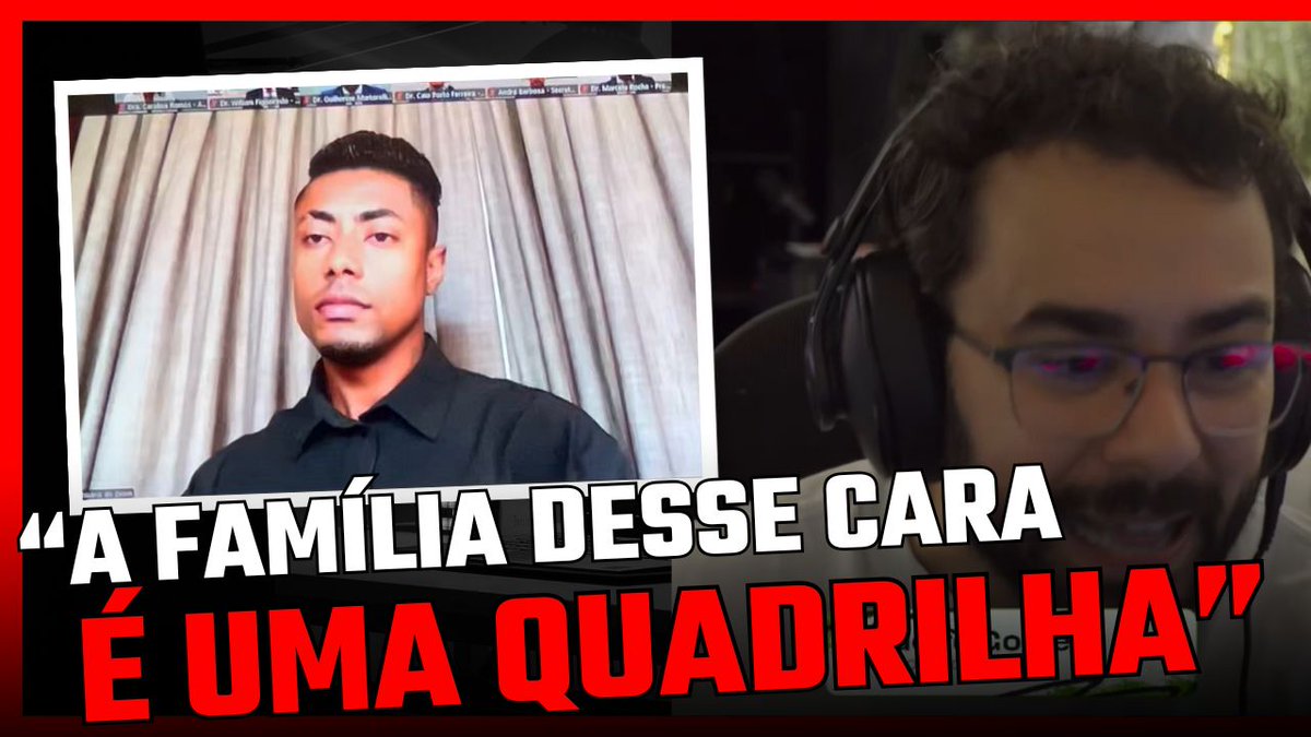 DESCONTROLADO!!!! Rodolfo Gomes, do Futebuteco, perdeu o controle e chamou a família de Bruno Henrique de “quadrilha criminosa” após a decisão do julgamento do jogador no STJD. Link do vídeo completo nos comentários.