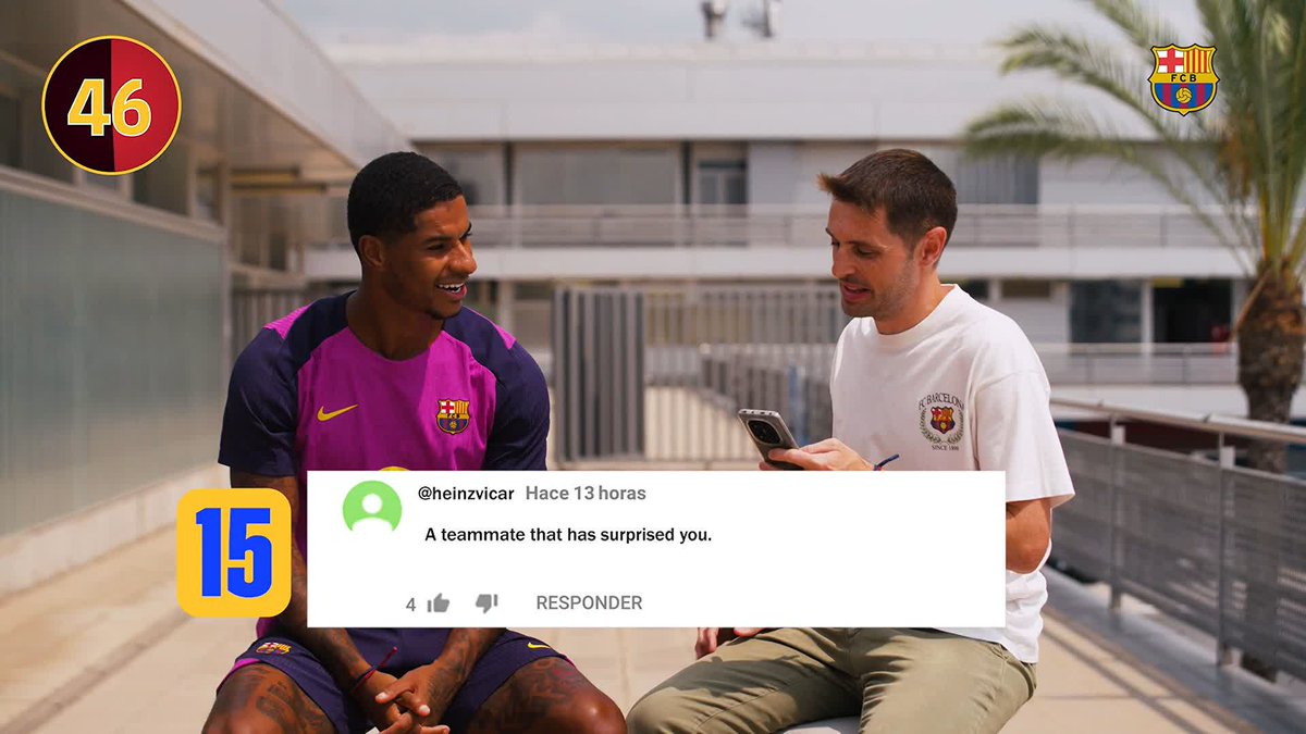 Which player has surprised Rashford most? 😲
