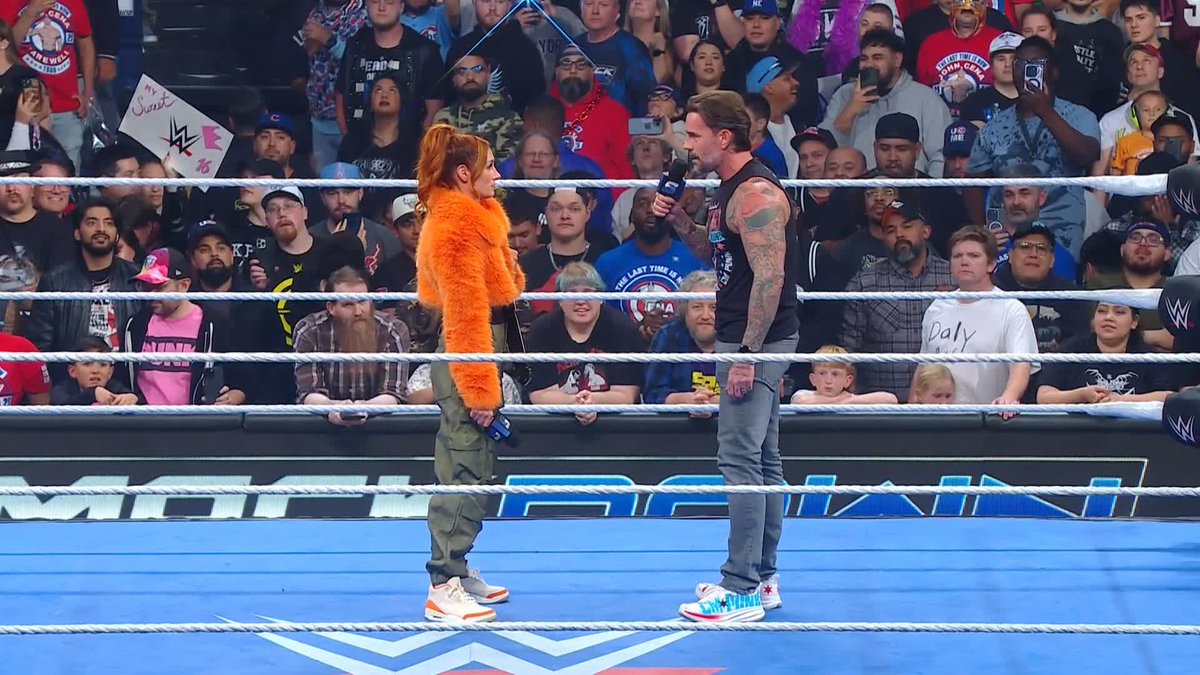 Tell her, @cmpunk! 😤