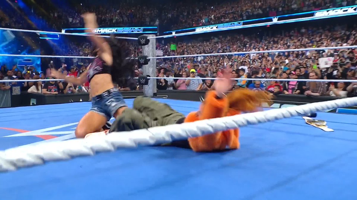 Mess with @cmpunk, you mess with AJ Lee! 🤭