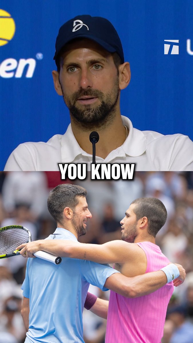 Novak keeps it 💯 about his future chances at winning slams #USOpen