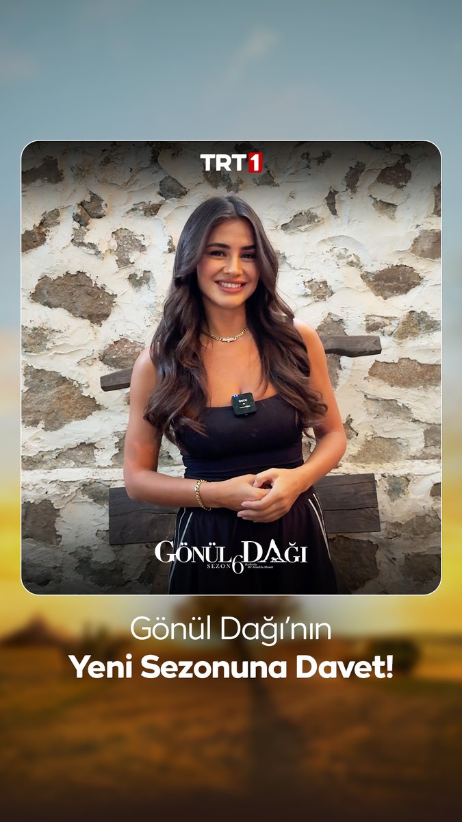 Gönül Dağı’nın değerli oyuncuları, sizi yeni sezonun ilk bölümüne davet ediyor! 🤩 #GönülDağı yeni sezonuyla bu akşam 20.00'de TRT 1'de! 📺 Gönül Dağı