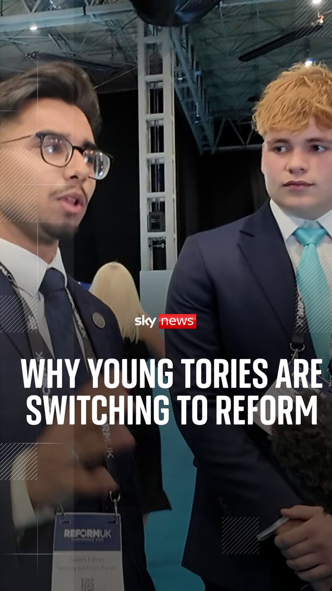 Reform UK is gaining increasingly more young members - so what's the attraction? Sky's Serena Barker-Singh investigates