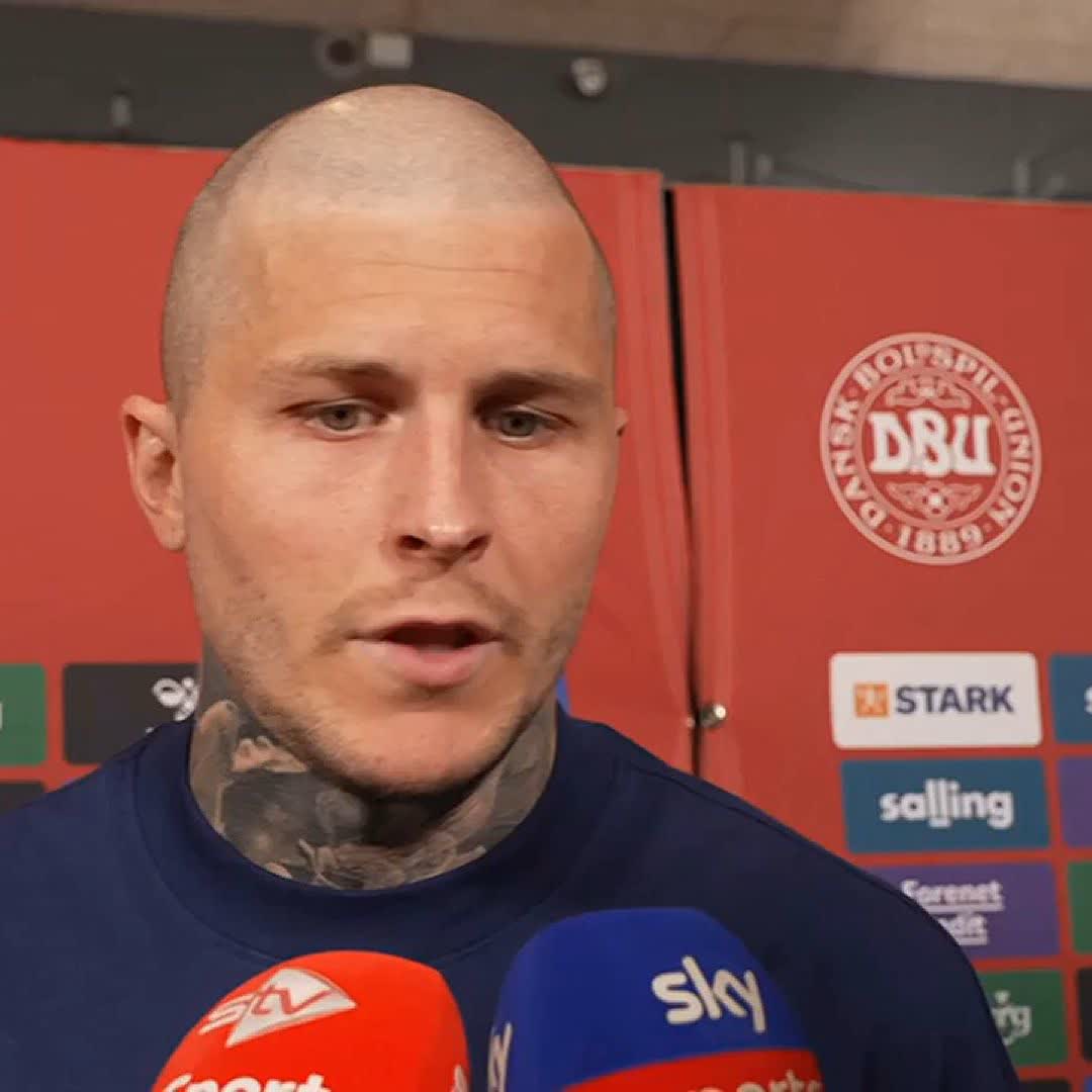 🗣️ "We've always had that [confidence of qualifying for the World Cup]." Lyndon Dykes on Scotland's draw in Denmark, the challenge of facing Belarus and hopes of qualifying for the World Cup ⤵️
