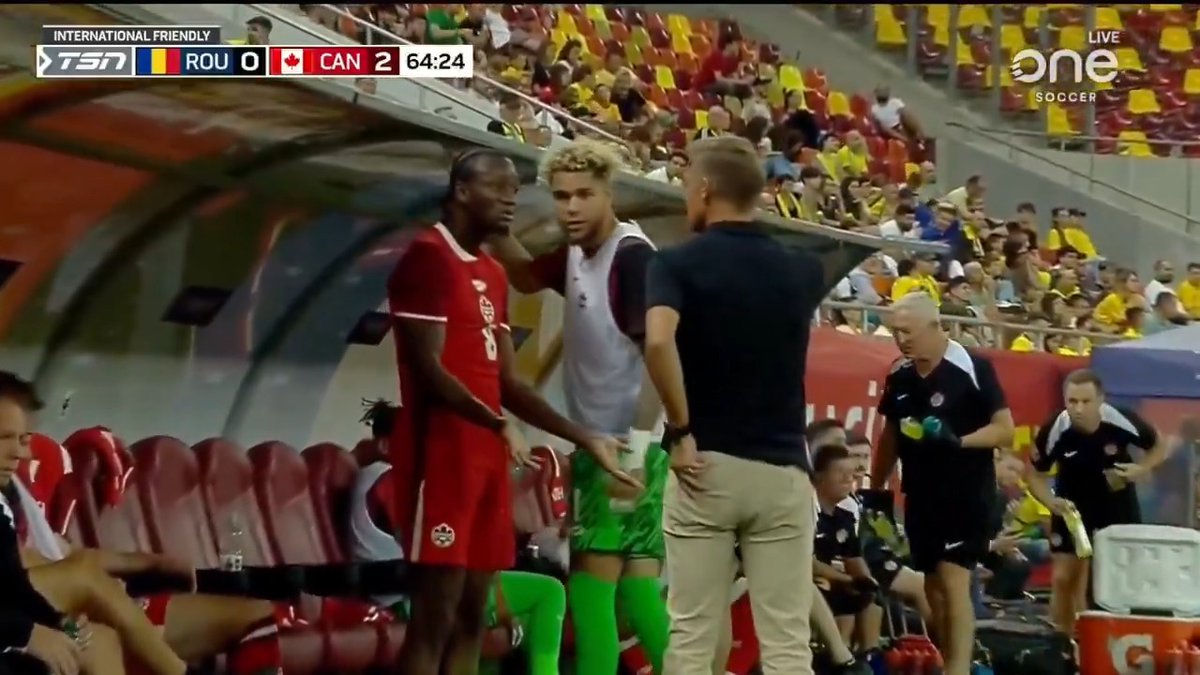 ❗️Ex-OM : Ismaël Koné pas content de sortir avec le Canada cette nuit🙄 [OneSoccer]
