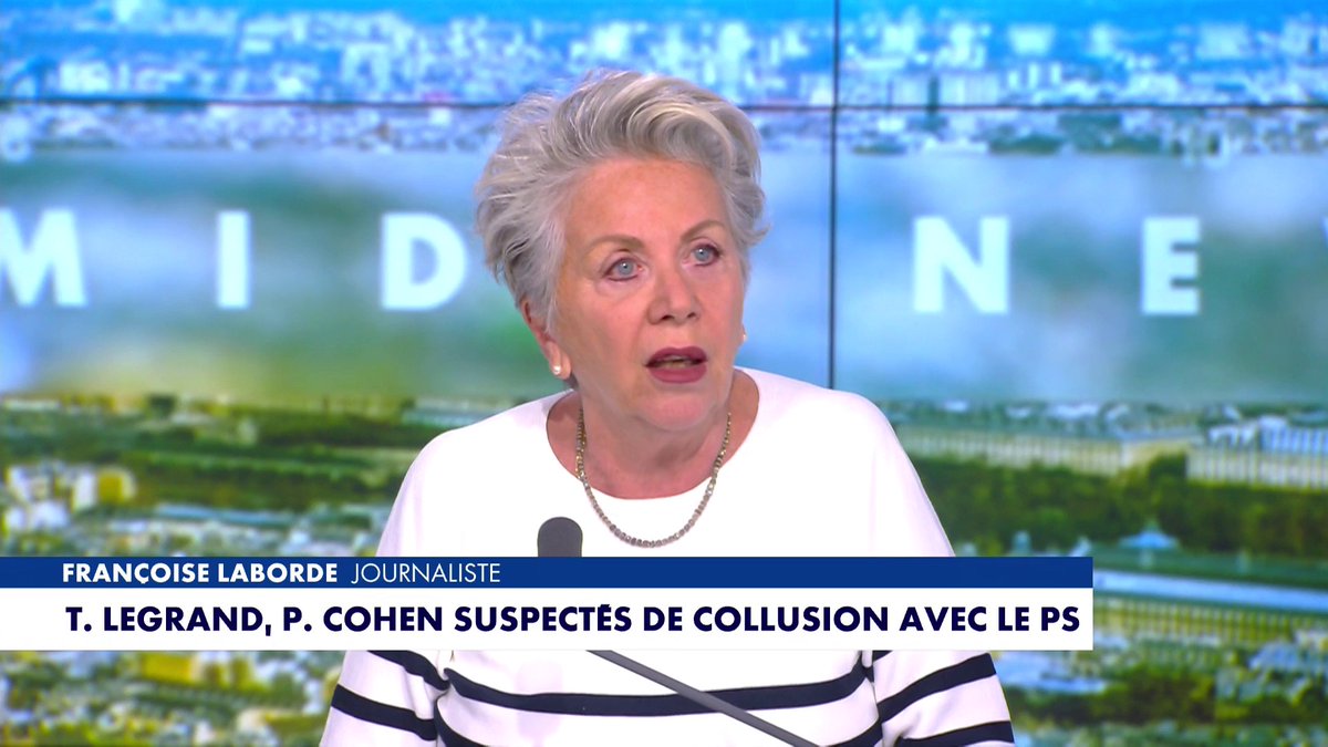 «Ce qui est scandaleux, c'est le pacte moral qui est en train d'être signé avec des responsables du PS», s'insurge la journaliste Françoise Laborde, dans #MidiNewsWE