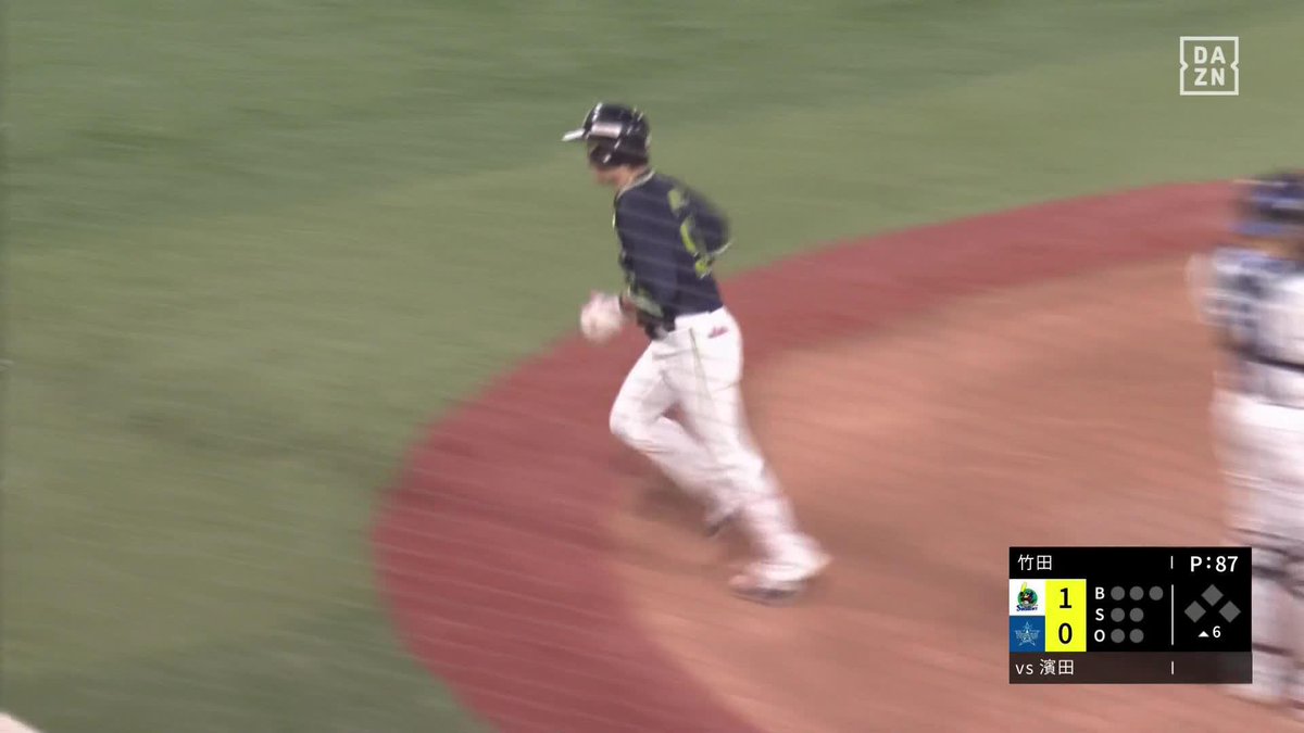 ロマンの先へ ゆっくりと確信歩き 濱田太貴 第2号ホームラン ⚾プロ野球(2025/9/6) 🆚DeNA×ヤクルト 📱Live on DAZN #オレをみろ #swallows #だったらDAZN