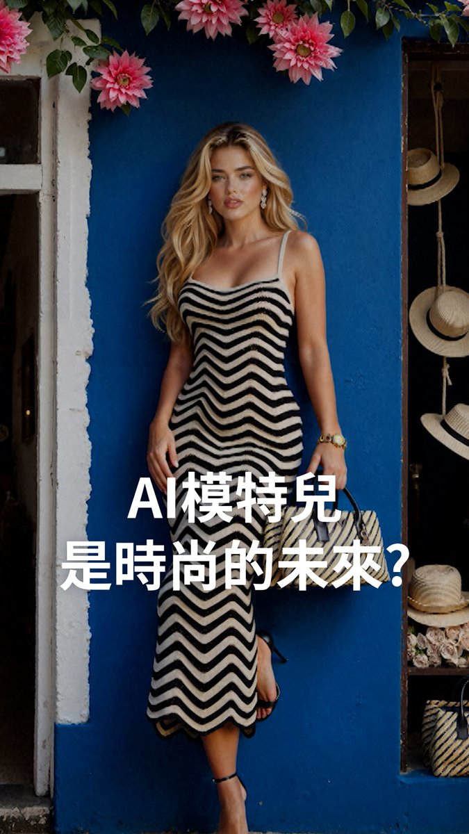 【Vivi并非真人 但她登上了《Vogue》！】 #AI模特儿 Vivi横扫时尚圈，登上各大时尚杂志。在时尚产业，AI会逐渐取代人类吗？你怎么看？留言告诉我们！#DWDigital