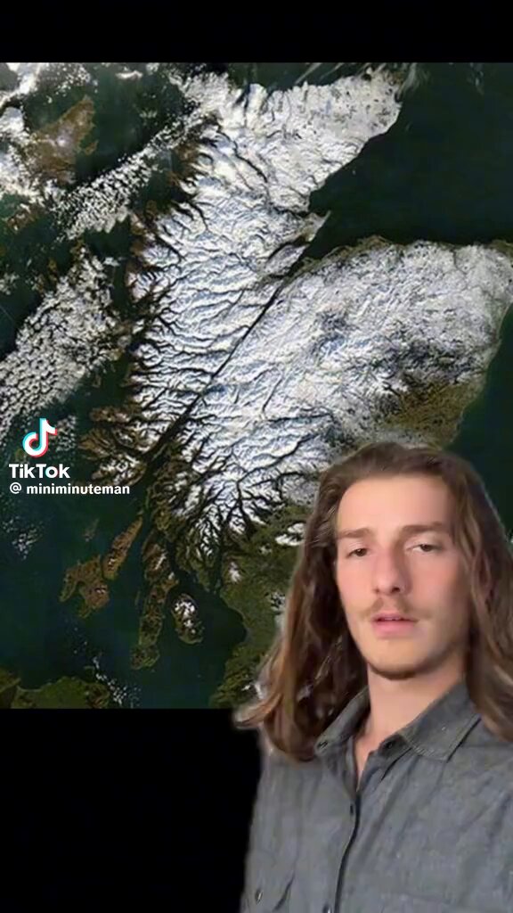 Interesting geography of Scotland.