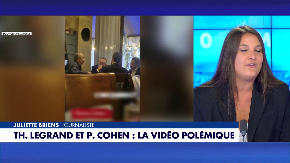 Juliette Briens, la journaliste s'étant procurée la vidéo polémique de Patrick Cohen et Thomas Legrand, dévoile les coulisses de cette séquence, dans #180MinutesInfoWE
