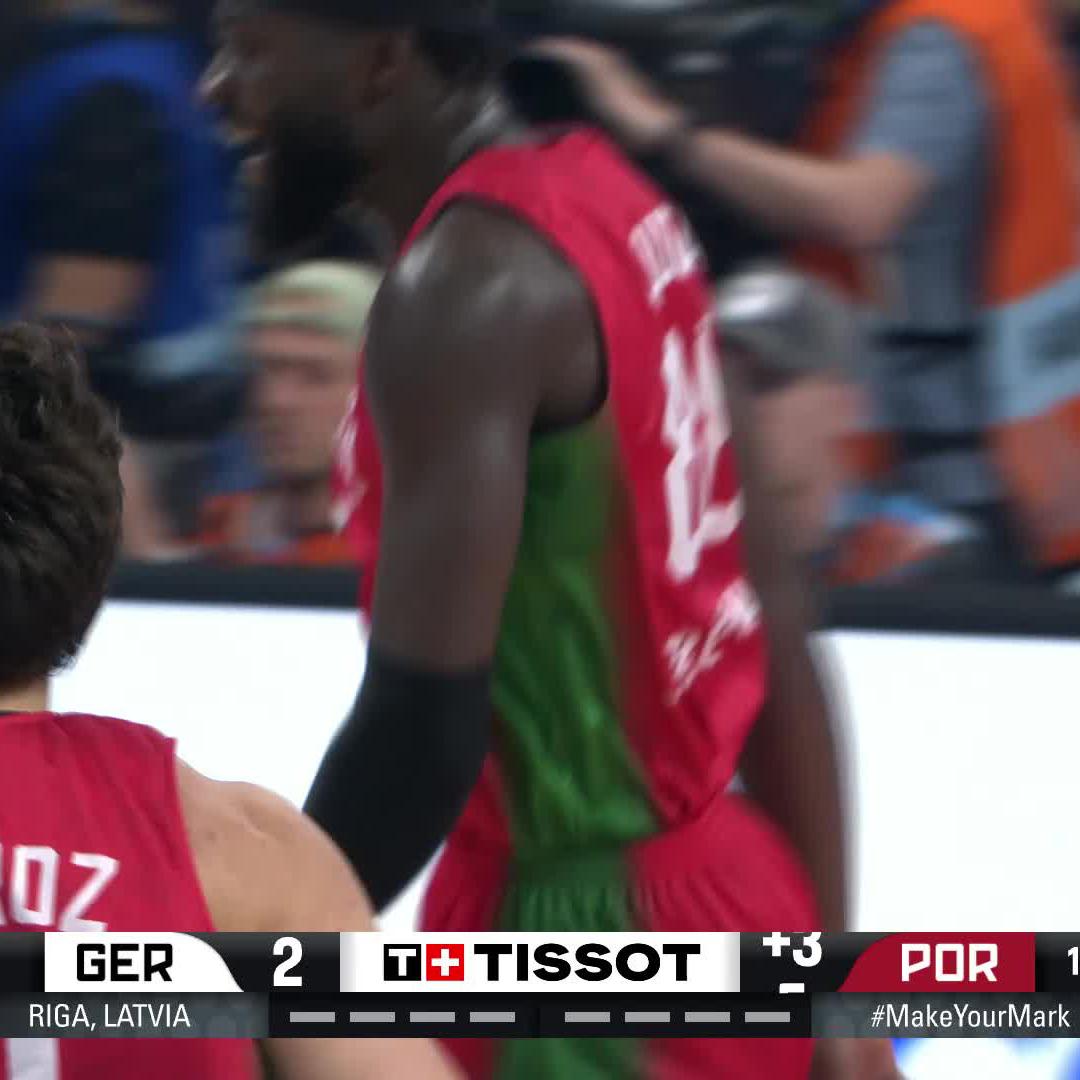 Neemias Queta 🇵🇹 NBA: 110 games - 0 3PM EuroBasket: 6 games - 2 3PM #EuroBasket | #MakeYourMark