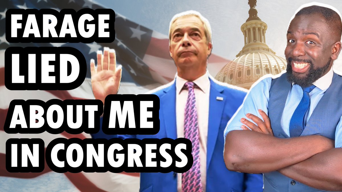 Nigel Farage lied ABOUT ME in the US Congress. His party has physically assaulted me multiple times while I was displaying my official UK press pass, yet he claims to have never banned journalists. He and Reform UK are a threat to free speech in the UK!
