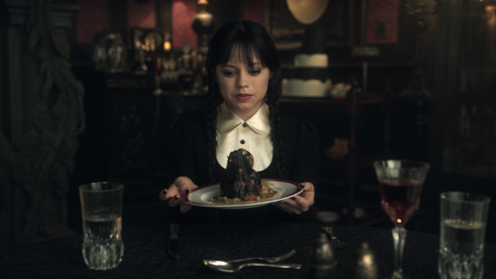 Jenna Ortega stuns as Enid Sinclair as Wednesday Addams
