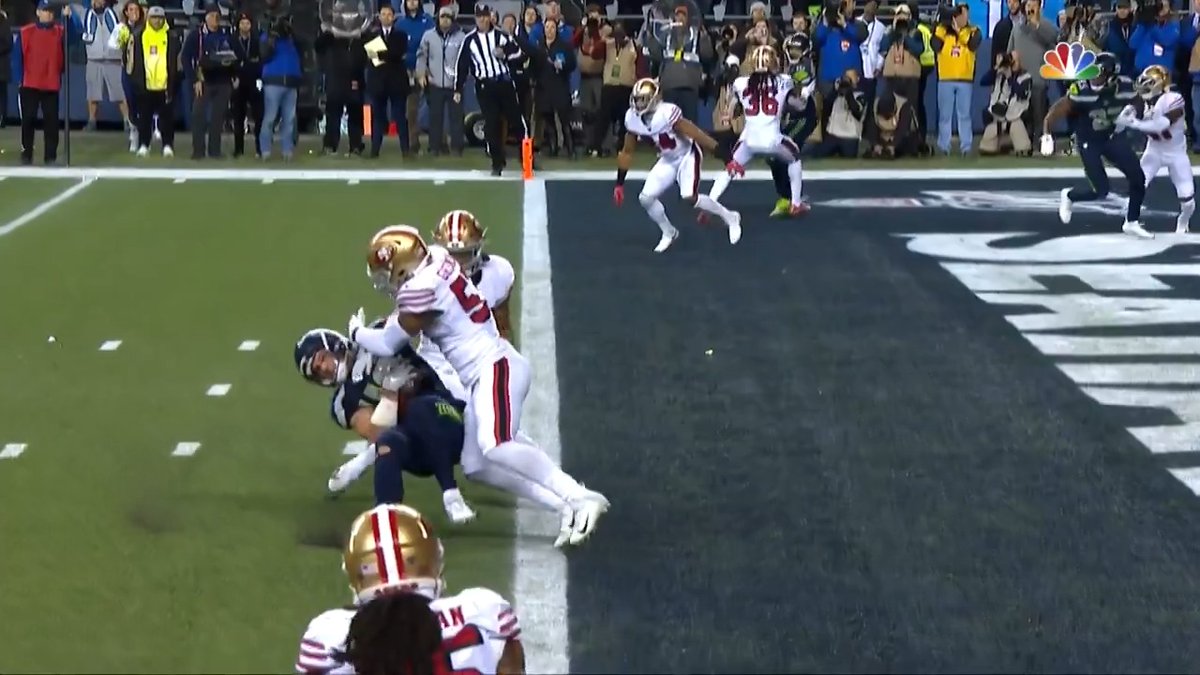 49ers vs. Seahawks games always seem to come down to the wire... Especially this wild 2019 goal line stand. 😤 Microsoft Copilot SFvsSEA– Sunday 4:05pm ET on FOX