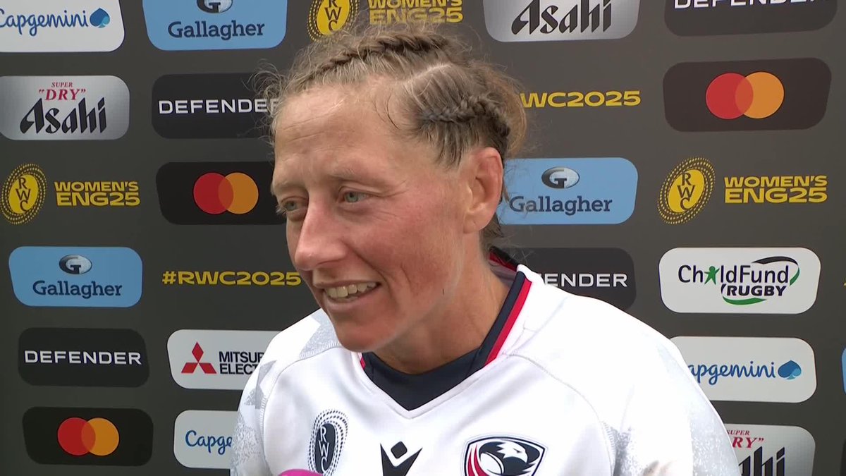 "At the end of the day, we put our hearts on the line" 🙌 Kate Zackary insists USA did all they could to progress to the knockout rounds 🇺🇸 Stream every Rugby World Cup match on Paramount+ 🏉