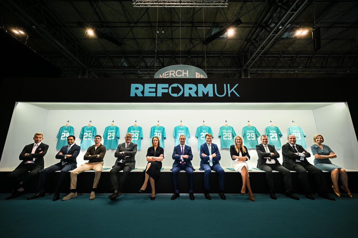 Team Reform are taking the next step. 🇬🇧 👕