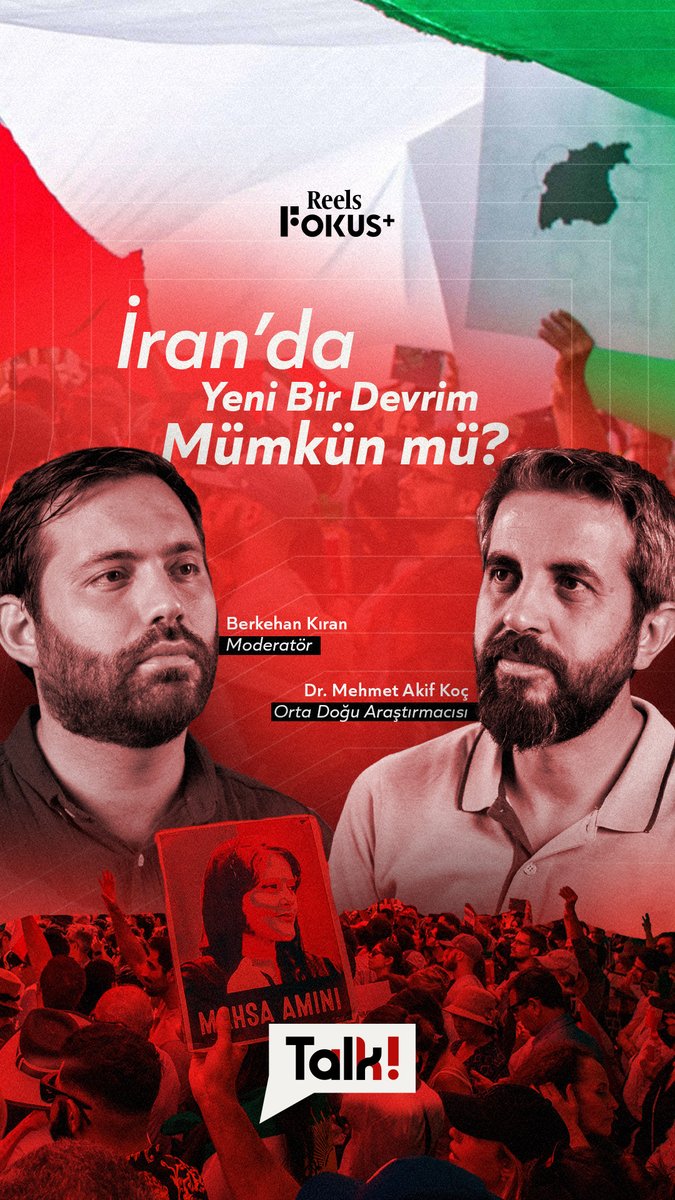 ➕ İran’da halkın devrime desteği ne durumda? Muhafazakâr–seküler ayrımı gerçek mi yoksa bir yanılsama mı? ▪️ Yeni bir seküler devrim mümkün olabilir mi? Dr. Mehmet Akif Koç (Mehmet Akif Koç) ile İran’ın iç ve dış siyasetinde kırılma noktalarını, etnik ve mezhepsel fay hatlarını, “direniş ekseni”nin geleceğini ve nükleer programın bölgeye etkilerini masaya yatırıyoruz. 🎥 Tamamı Youtube’da.