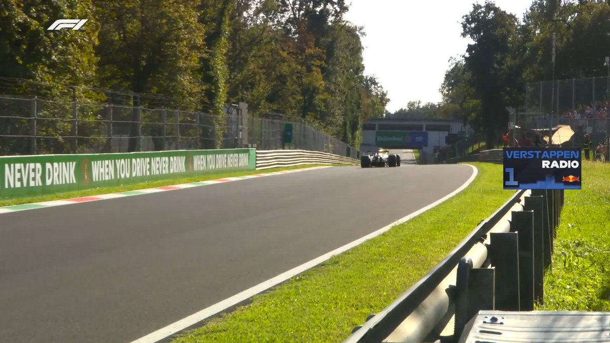 Not bad, is he?! #F1 #ItalianGP Max Verstappen