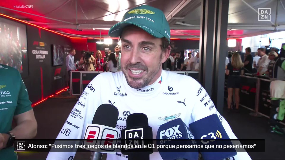 🗣️ Fernando Alonso, sobre su 28-0 sobre Stroll en la clasificación "Impresionante es la mala suerte que tengo para estar por detrás en los puntos" #ItaliaDAZNF1 🇮🇹